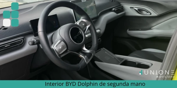 Interior BYD Dolphin de segunda mano