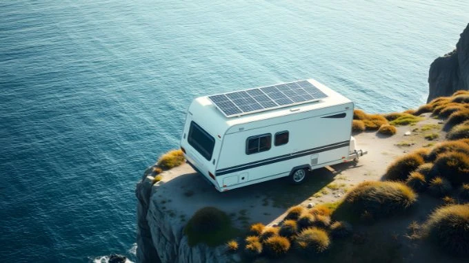 placas solares en caravana 