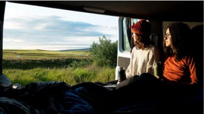 Interior de autocaravana de ocasión