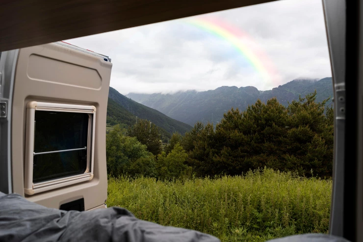 Despertar en una autocaravana