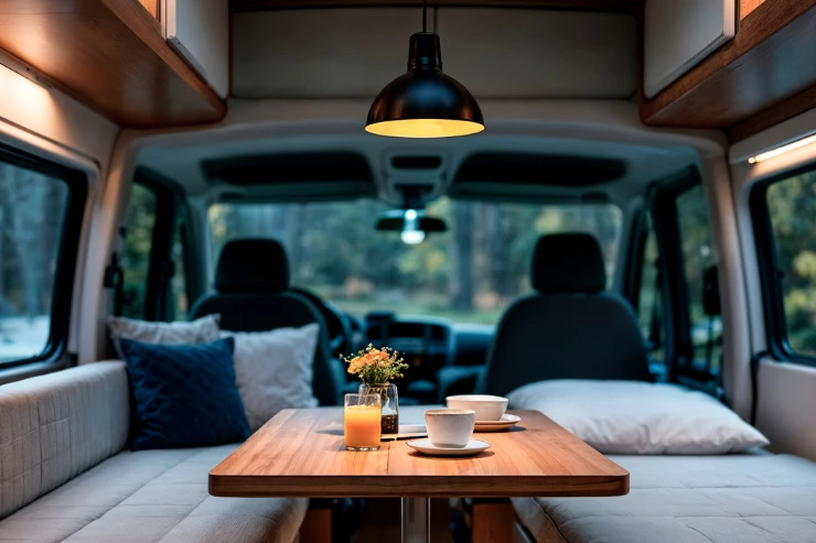 Interior camper de Autocaravanas Norte 