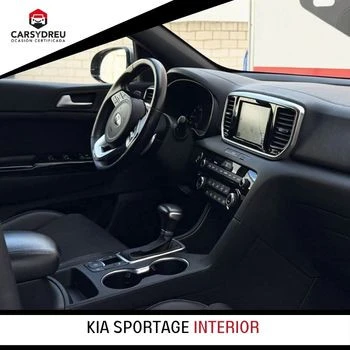 Interior del Kia Sportage de ocasión