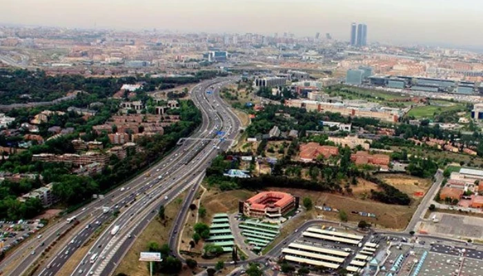 Vista aérea de Alcobendas