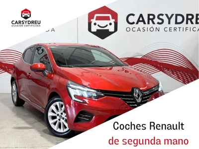 Coche rojo Renault de segunda mano