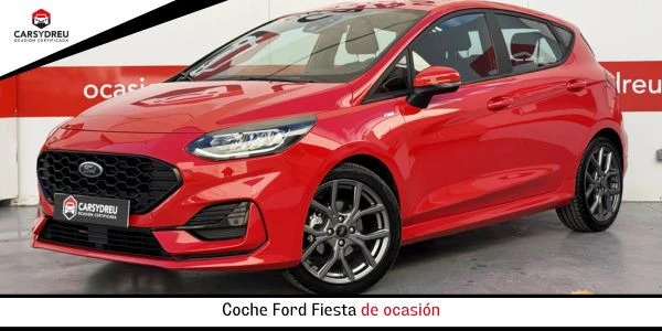 Ford fiesta rojo de ocasión