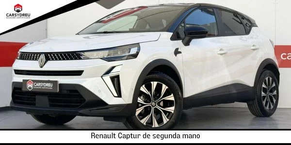 Renault Captur blanco de segunda mano