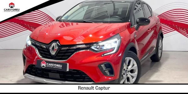 Renault Captur rojo de ocasión