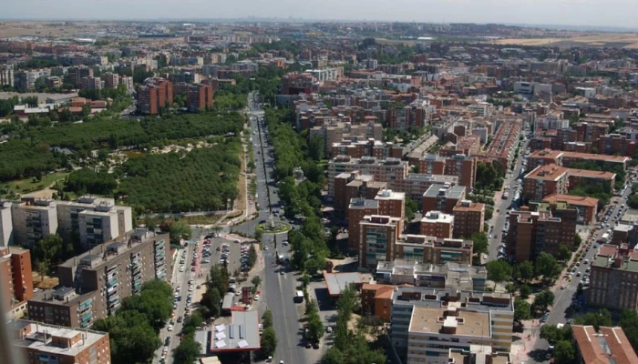Vista aérea de Móstoles