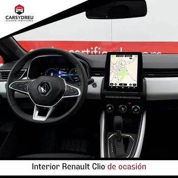 Interior del renault clio
