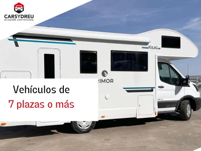 autocaravana y vehículos de 7 plazas