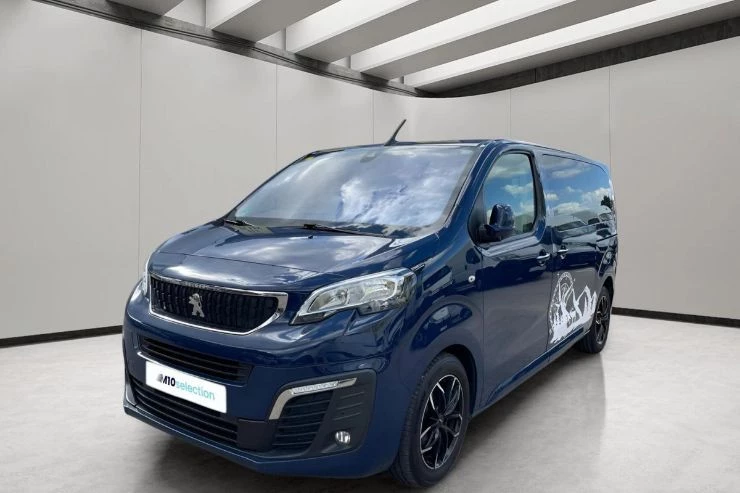 Peugeot traveler color azul de ocasión