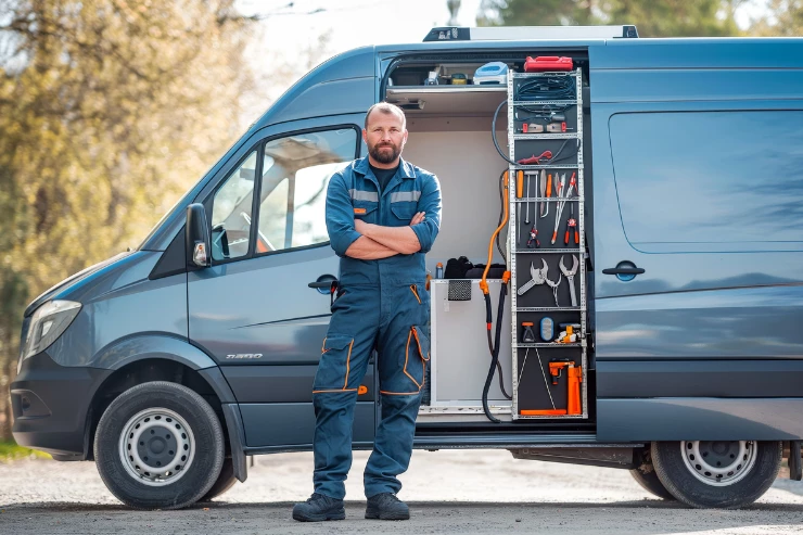 Furgoneta para herramientas