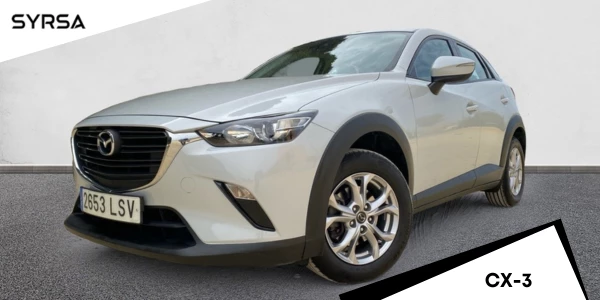 COCHE MAZDA CX-3 BLANCO DE OCASIÓN.