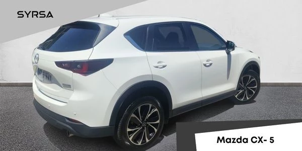 Parte trasera Mazda CX-5 blanco de ocasión