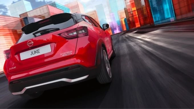 Parte trasera Nissan Juke