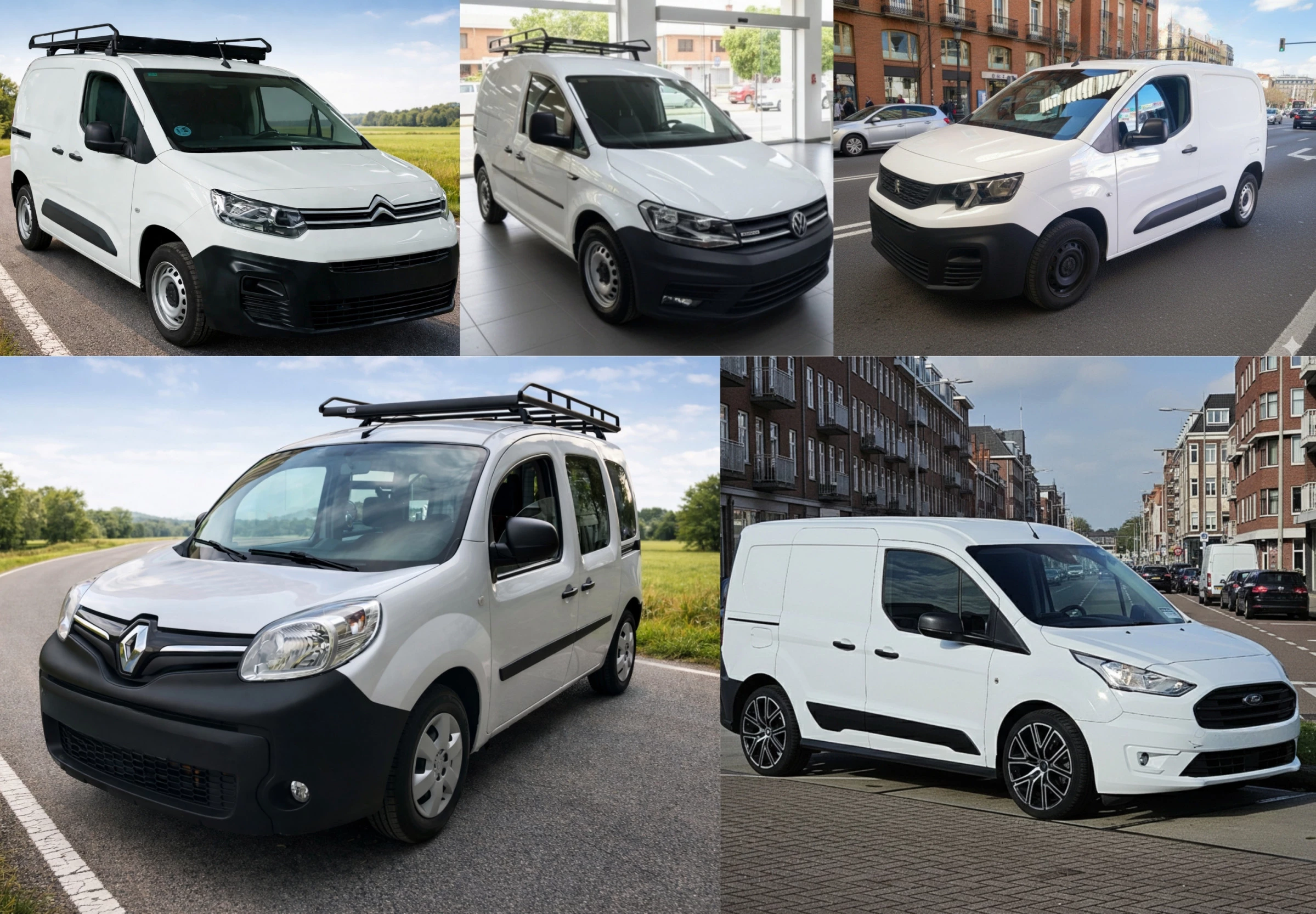 Furgonetas más vendidas para autónomos en España en 2025