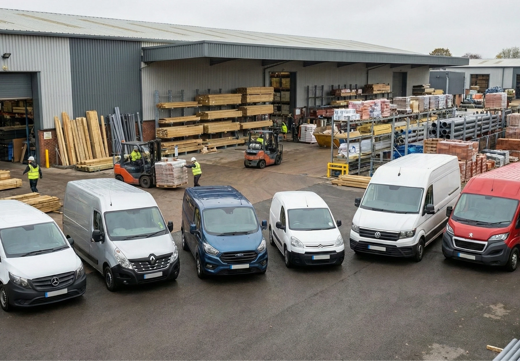 Furgonetas para empresas de reformas
