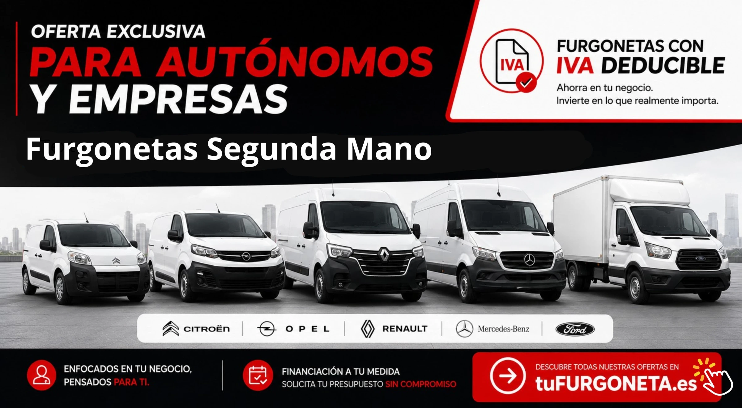 Ventajas fiscales de comprar una furgoneta como autónomo