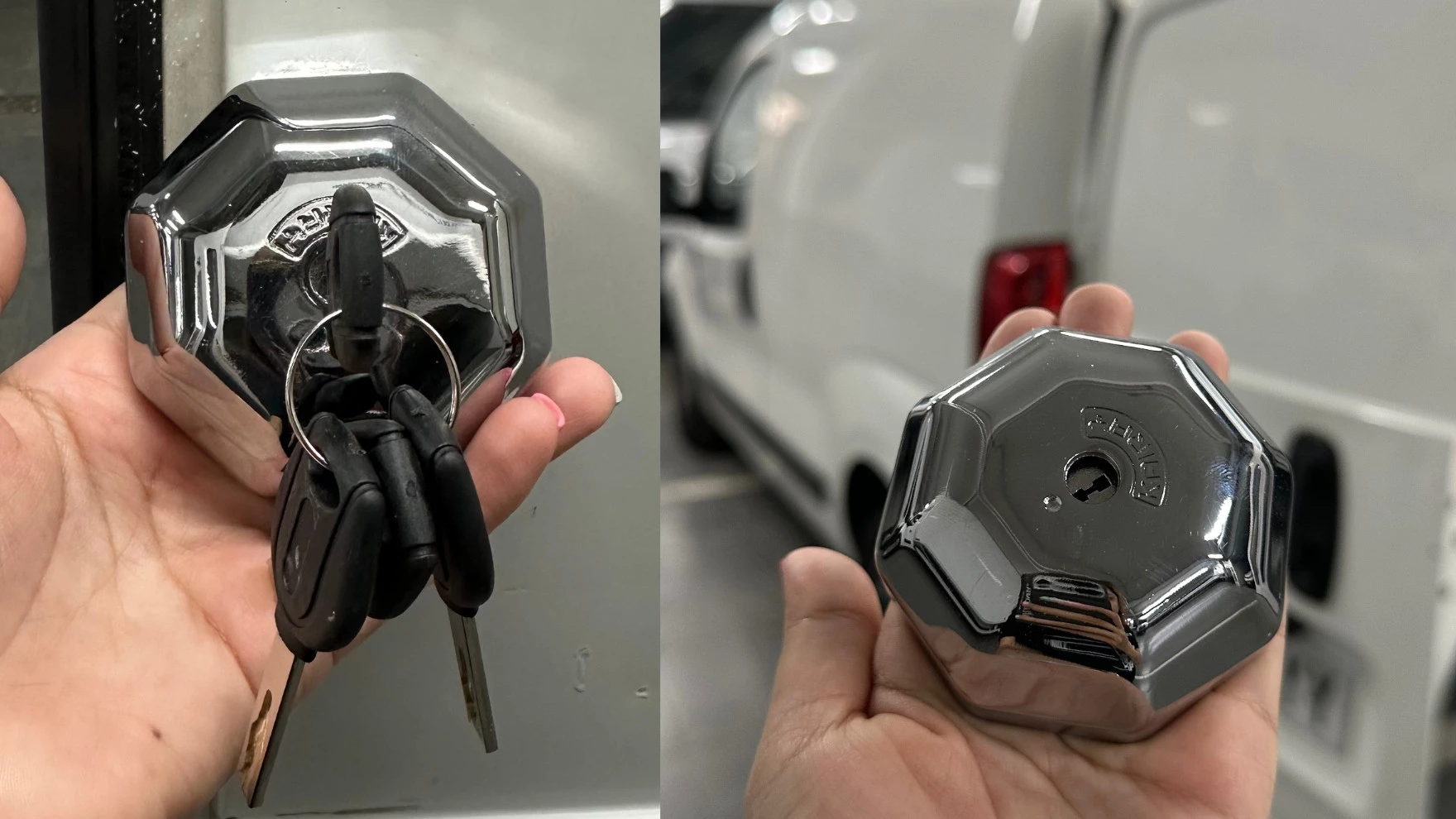 Cerradura de seguridad para furgonetas 