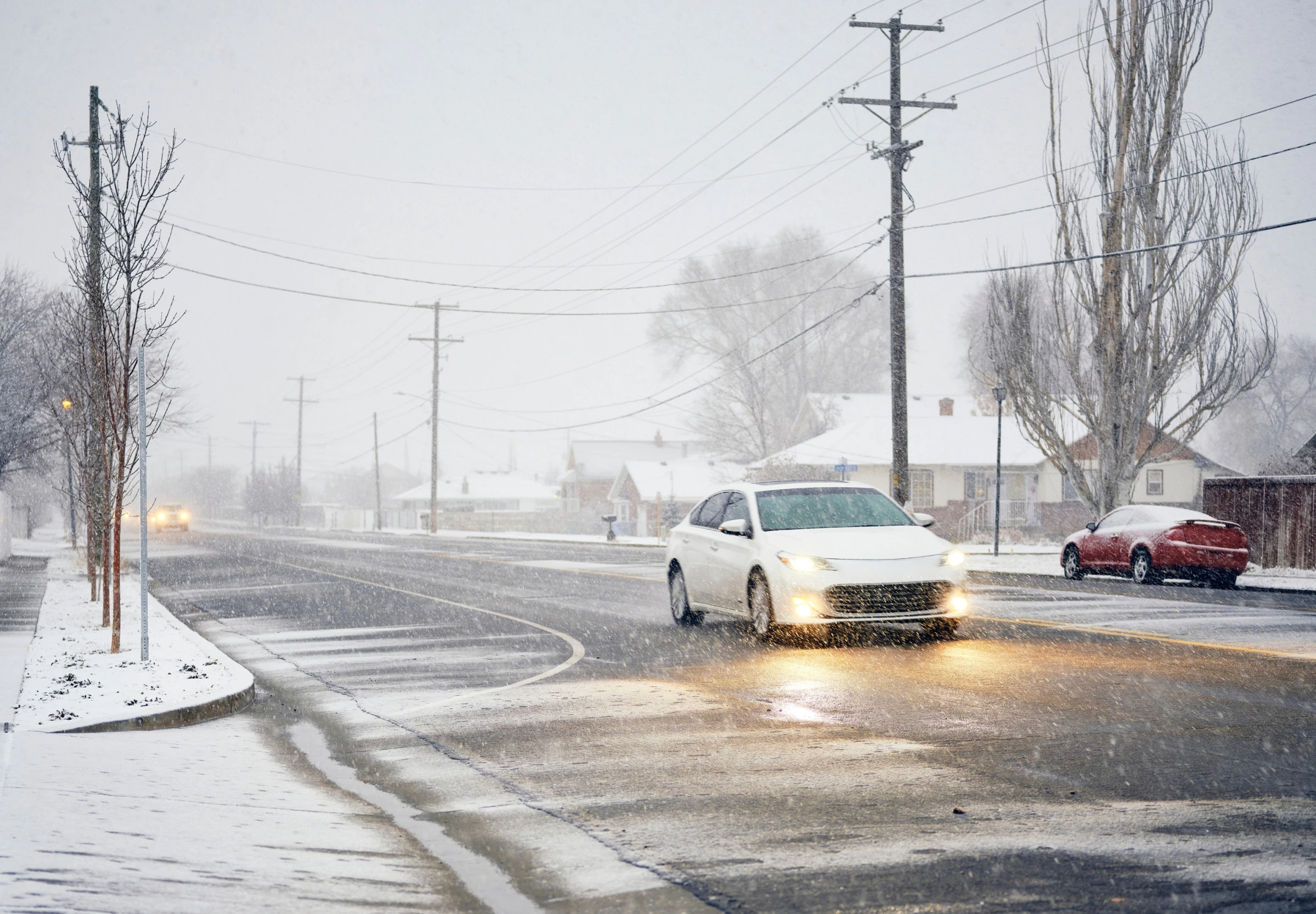 conducir con hielo o nieve