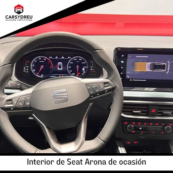 interior seat arona rojo gasolina de ocasion