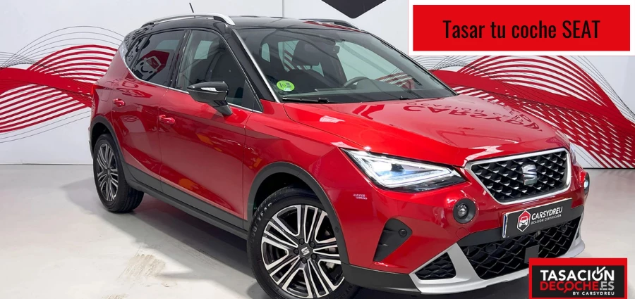 seat arona rojo gasolina