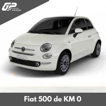Fiat 500 km0 de color blanco