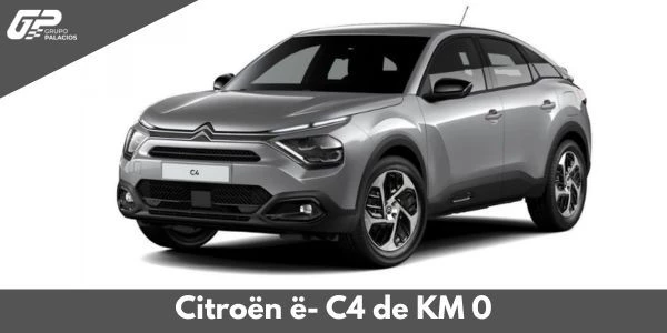 Citroën ë-C4 de Km-0 eléctrico de color gris