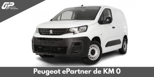 Peugeot ePartner km de color blanco