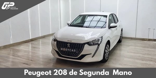 Peugeot 208 blanco de segunda mano