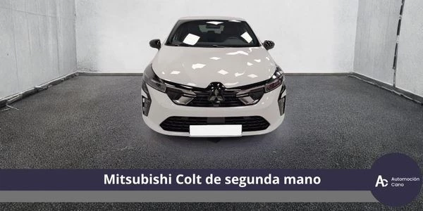 Mitsubishi Colt blanco de ocasión