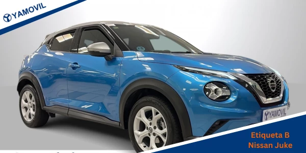 Coche Nissan Juke con etiqueta B