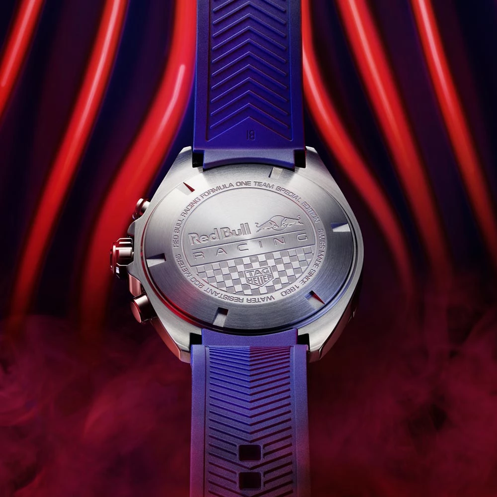 TAG Heuer F1 Red Bull trasera
