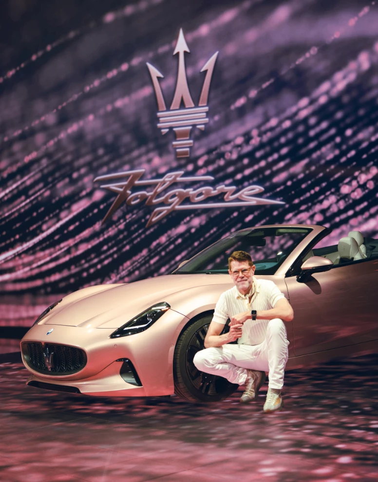 Klaus Busse es el jefe de diseño de Maserati